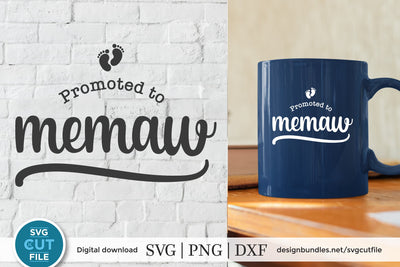 Memaw svg - my favorite people call me memaw SVG SVG Cut File 