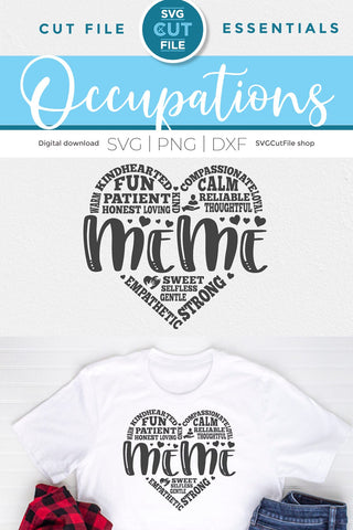 Meme svg, a Grandma MeMe svg for crafters SVG SVG Cut File 