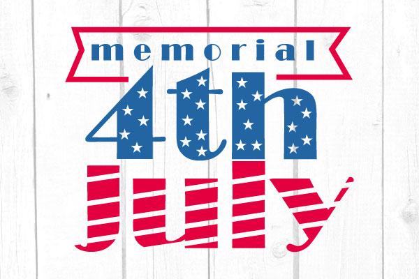 Memorial 4th July Svg SVG cricutfilesmg 