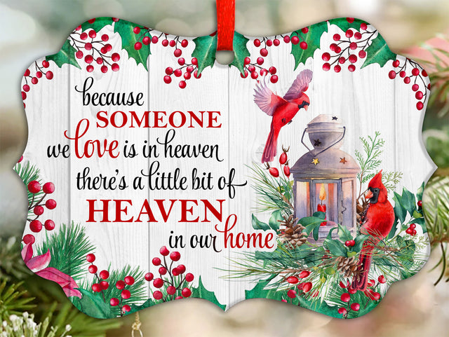Memorial Cardinal In Our Home Ornament PNG, Benelux Christmas Ornament, PNG Instant Download, Xmas Ornament Sublimation Designs Downloads Sublimation CaldwellArt 