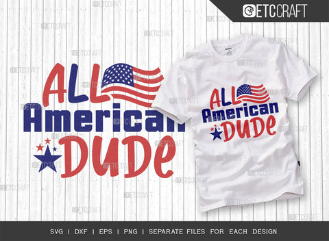 Memorial Day Bundle Vol-04 SVG Cut File | All American Babe Svg | All American Boy Svg | All American Girl Svg | All American Dude Svg | All American Hubby Svg | All American Wife Svg | Quote Design SVG ETC Craft 