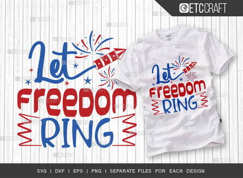 Memorial Day Bundle Vol-05 SVG Cut File | Happy Independence Day Svg | Happy Memorial Day Svg | Let Freedom Ring Svg | Let's Get Lit Svg | My 1st Memorial Day Svg | My First 4th Of July Svg | Quote Design SVG ETC Craft 