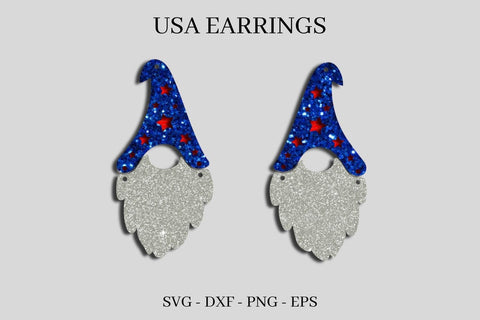 Memorial Day Earrings SVG SVG SvgOcean 