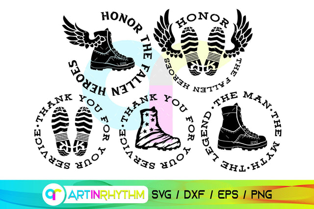 Memorial day svg bundle, commemoration day SVG Artinrhythm shop 