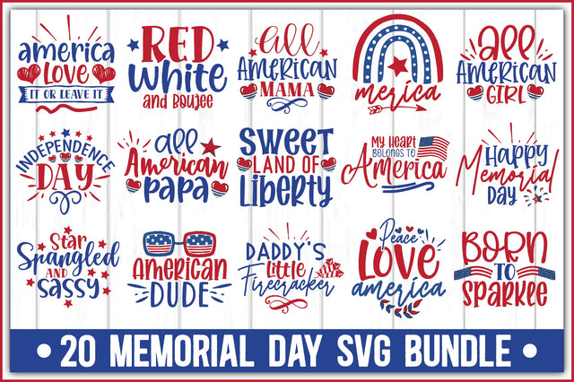 Memorial Day SVG Bundle SVG Ariyan 