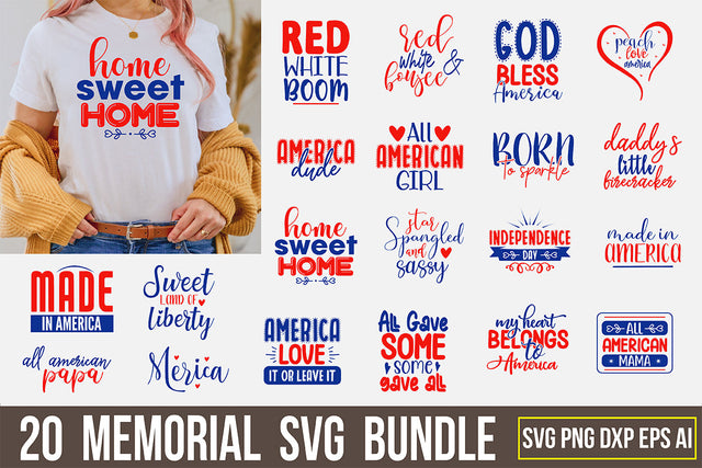 Memorial Day SVG Bundle SVG nirmal108roy 