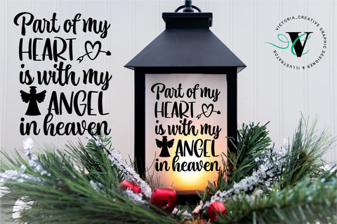 Memorial lantern SVG bundle, memorial quotes SVG Victoria.Creative 