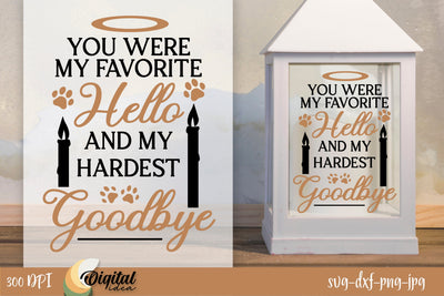 Memorial pet quotes | SVG Design | Favorite pets SVG Evgenyia Guschina 