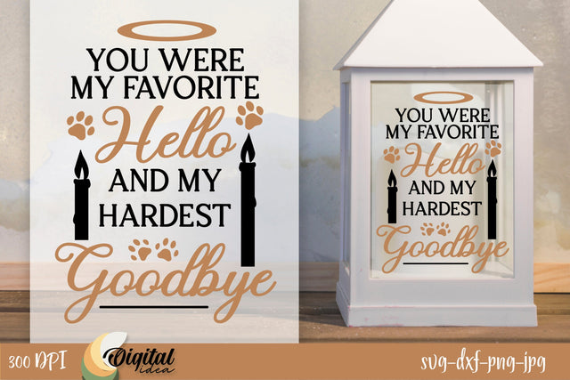 Memorial pet quotes | SVG Design | Favorite pets SVG Evgenyia Guschina 