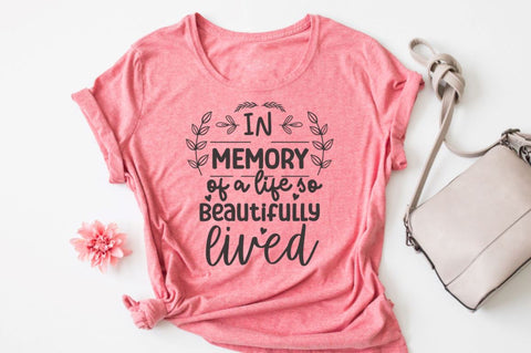 Memorial Quotes SVG Bundle SVG DESIGNISTIC 