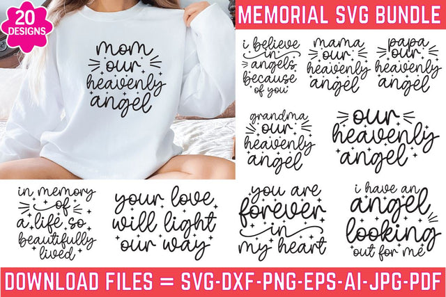 Memorial SVG bundle, in loving memory svg, cardinal svg, your wings were ready svg, remembrance svg, christian svg, svg quotes, svg designs SVG farhad farhad 