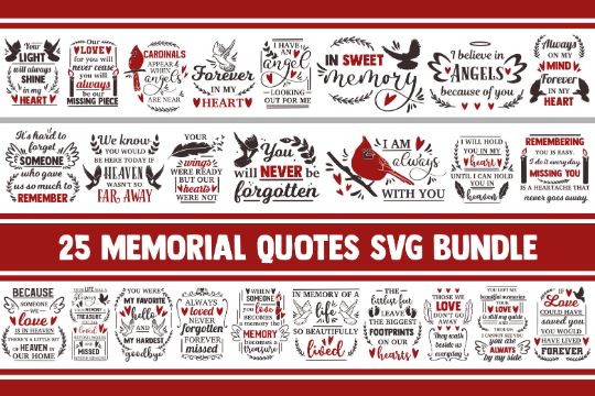 Memorial SVG bundle, in loving memory svg, cardinal svg, your wings were ready svg, remembrance svg, christian svg, svg quotes, svg designs SVG James 