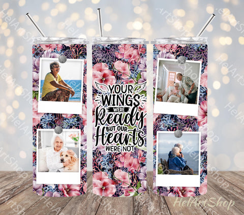 Memorial Tumbler Png Wrap | Sublimation Png Sublimation _HelArtShop_ 