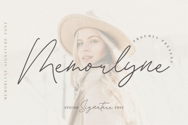 Memorlyne Font Qwrtype Foundry 