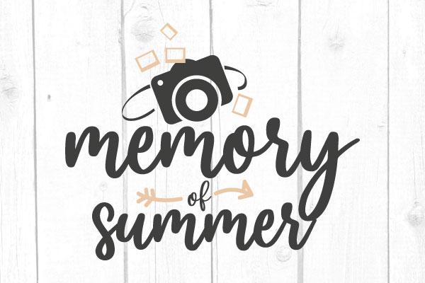 Memory Of Summer Svg SVG cricutfilesmg 