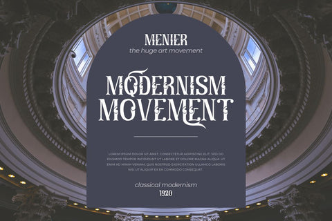 Menier | Retro Condensed Font Font twinletter 