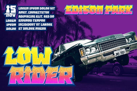 MENOR - Display Graffiti Style Font Font twinletter 