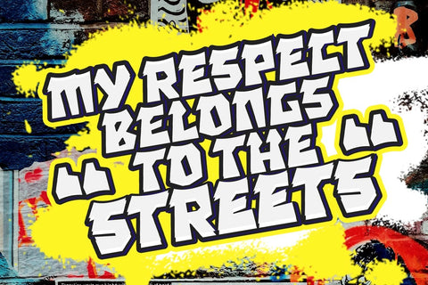 MENOR - Display Graffiti Style Font Font twinletter 