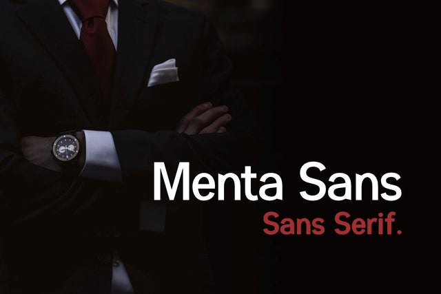 Menta Sans - Sans Serif Font Dumadistyle 