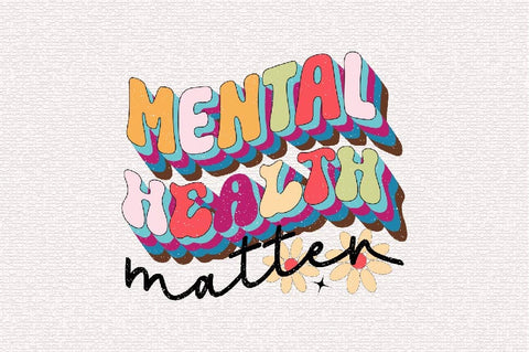 Mental Health Matter Sublimation SVGArt 