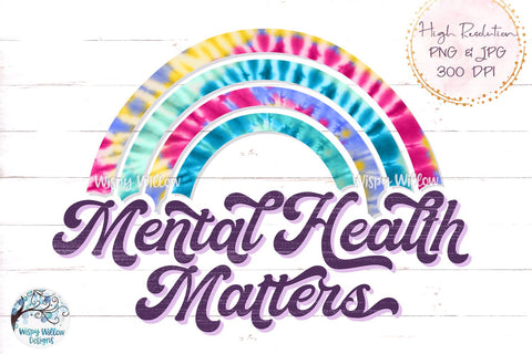 Mental Health Matters Sublimation Png Sublimation Wispy Willow Designs 