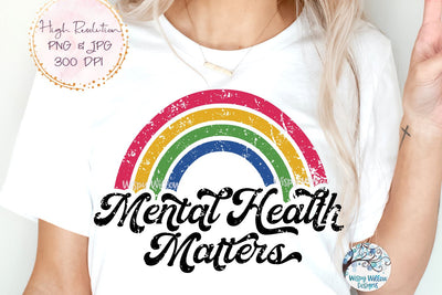 Mental Health Matters Sublimation Png Sublimation Wispy Willow Designs 