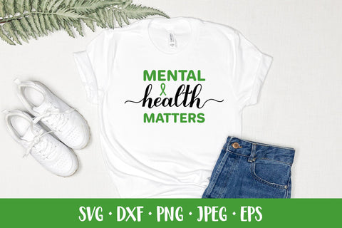 Mental Health Matters SVG. Positive quote SVG LaBelezoka 