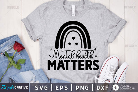 Mental health matters SVG SVG Regulrcrative 