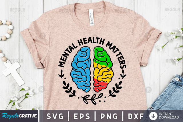 Mental health matters SVG SVG Regulrcrative 
