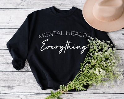 Mental Health Over Everything svg Therapy svg, Mindset is Everything svg, Kindness over everything svg, be kind SVG, positive svg, svg file SVG Fauz 