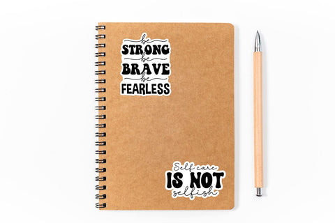 Mental Health Sticker Bundle Sublimation DESIGNS DARK 