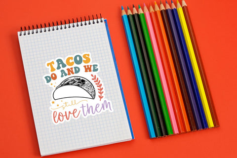 Mental Health Sticker Bundle Sublimation DESIGNS DARK 