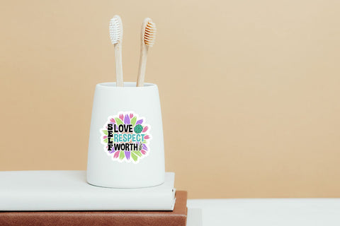 Mental Health Sticker Bundle Sublimation DESIGNS DARK 