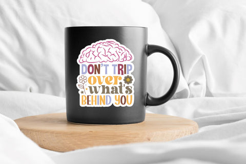 Mental Health Sticker Bundle Sublimation DESIGNS DARK 