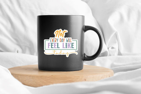 Mental Health Sticker Bundle Sublimation DESIGNS DARK 