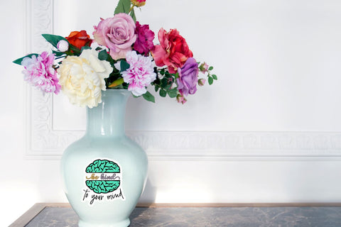 Mental Health Sticker Bundle Sublimation DESIGNS DARK 