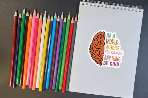 Mental Health Sticker Bundle Sublimation DESIGNS DARK 