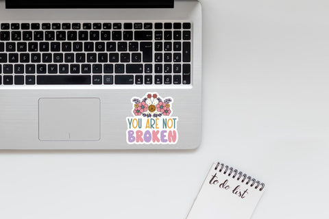 Mental Health Sticker Bundle Sublimation DESIGNS DARK 