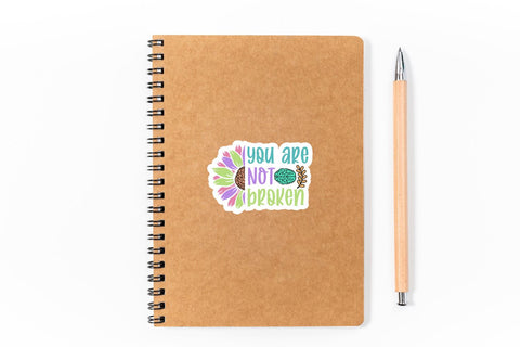 Mental Health Sticker Bundle Sublimation DESIGNS DARK 