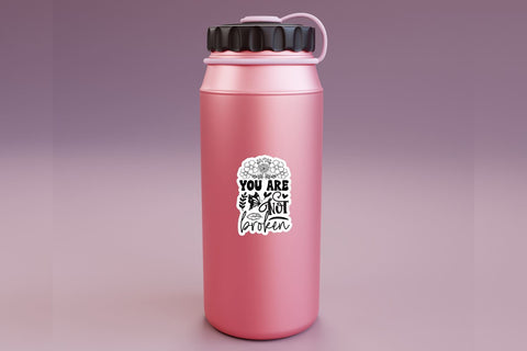 Mental Health Sticker Bundle Sublimation DESIGNS DARK 