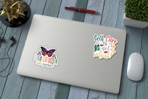 Mental Health Sticker Bundle Sublimation DESIGNS DARK 