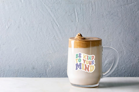 Mental Health Sticker Bundle Sublimation DESIGNS DARK 