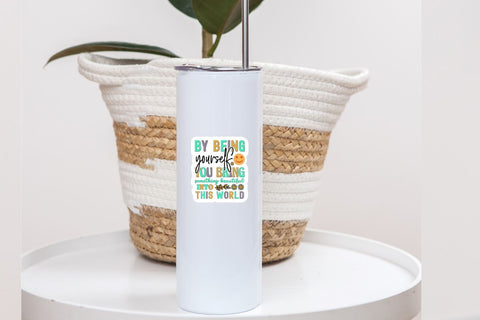 Mental Health Sticker Bundle Sublimation DESIGNS DARK 