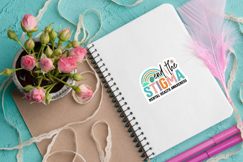 Mental Health Sticker Bundle Sublimation DESIGNS DARK 