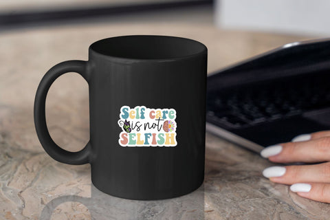 Mental Health Sticker Bundle Sublimation DESIGNS DARK 