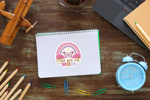 Mental Health Sticker Bundle SVG DESIGNS DARK 