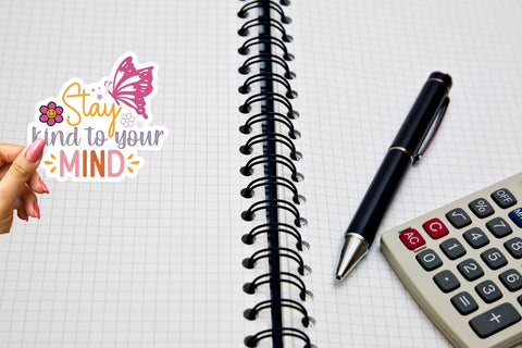 Mental Health Sticker Bundle SVG DESIGNS DARK 