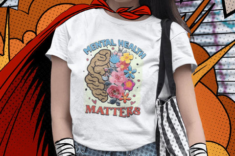 Mental Health Sublimation Bundle SVG Regulrcrative 