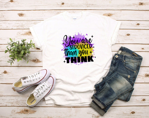 Mental Health Sublimation Designs, 6 Mental Health PNG Files, Mental Health Matters PNG, You Are Stronger Than You Think PNG, You Are Enough PNG Sublimation HappyDesignStudio 