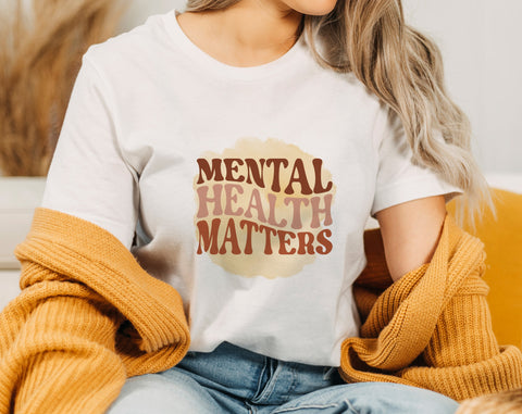 Mental Health Sublimation Designs, 6 Mental Health PNG Files, Mental Health Matters PNG, You Are Stronger Than You Think PNG, You Are Enough PNG Sublimation HappyDesignStudio 